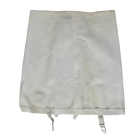 VINTAGE *NEW* 1960's Women's White High-Waisted Girdle with Garter Size L