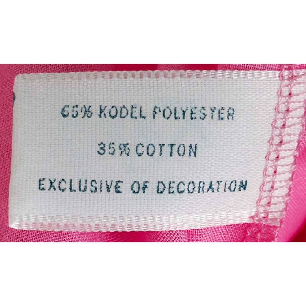 VINTAGE *NEW* 1960's Kayser Women's Hot Pink Button Down Dress Size S