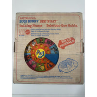 Needs Lovin' - VINTAGE 1970's Mattel See N’ Say Phone Pull String Toy