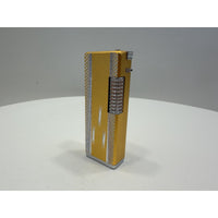 VINTAGE *NEW* 1950's Imperial Gold with Silver Design Super Lighter