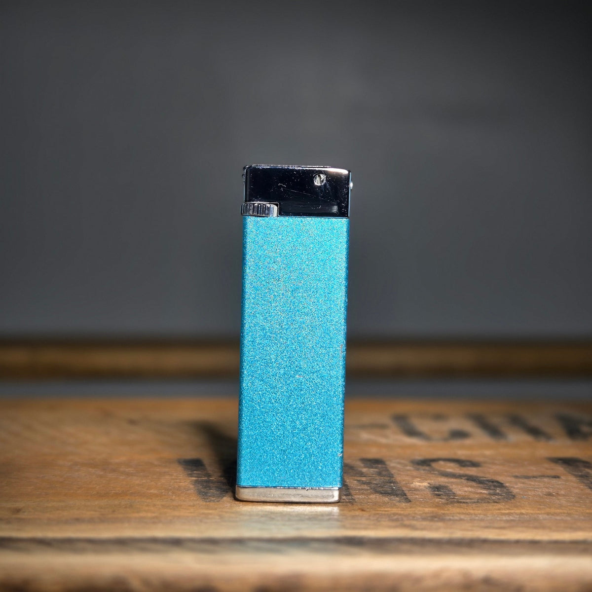 VINTAGE *NEW* 1960's Poppy Aqua Lighter Japan
