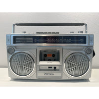 VINTAGE *NEW* 1980's Sanyo Boombox M9924 am/fm Cassette Boombox Ghettoblaster