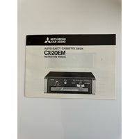 VINTAGE *NEW* Mitsubishi Car Audio CX-20EM Auto-Eject Cassette Deck Japan