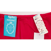 VINTAGE *NEW* 1960's Kayser Women's Red Half Slip Size S