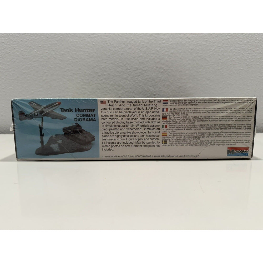 VINTAGE *NEW* Monogram Tank Hunter Combat Diorama