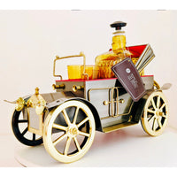 VINTAGE *NEW* 1950's Decanter Music Box Ford Antique Car with 4 Shot Glasses