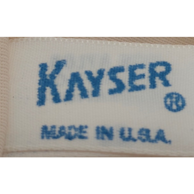 VINTAGE *NEW* 1960's Kayser Cream with Lace Trim Slip Dress Size S (32)
