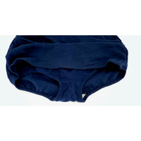 VINTAGE *NEW* 1960's ILGWU Navy Blue 100% Jersey One Piece Swimsuit Size 42 (L)