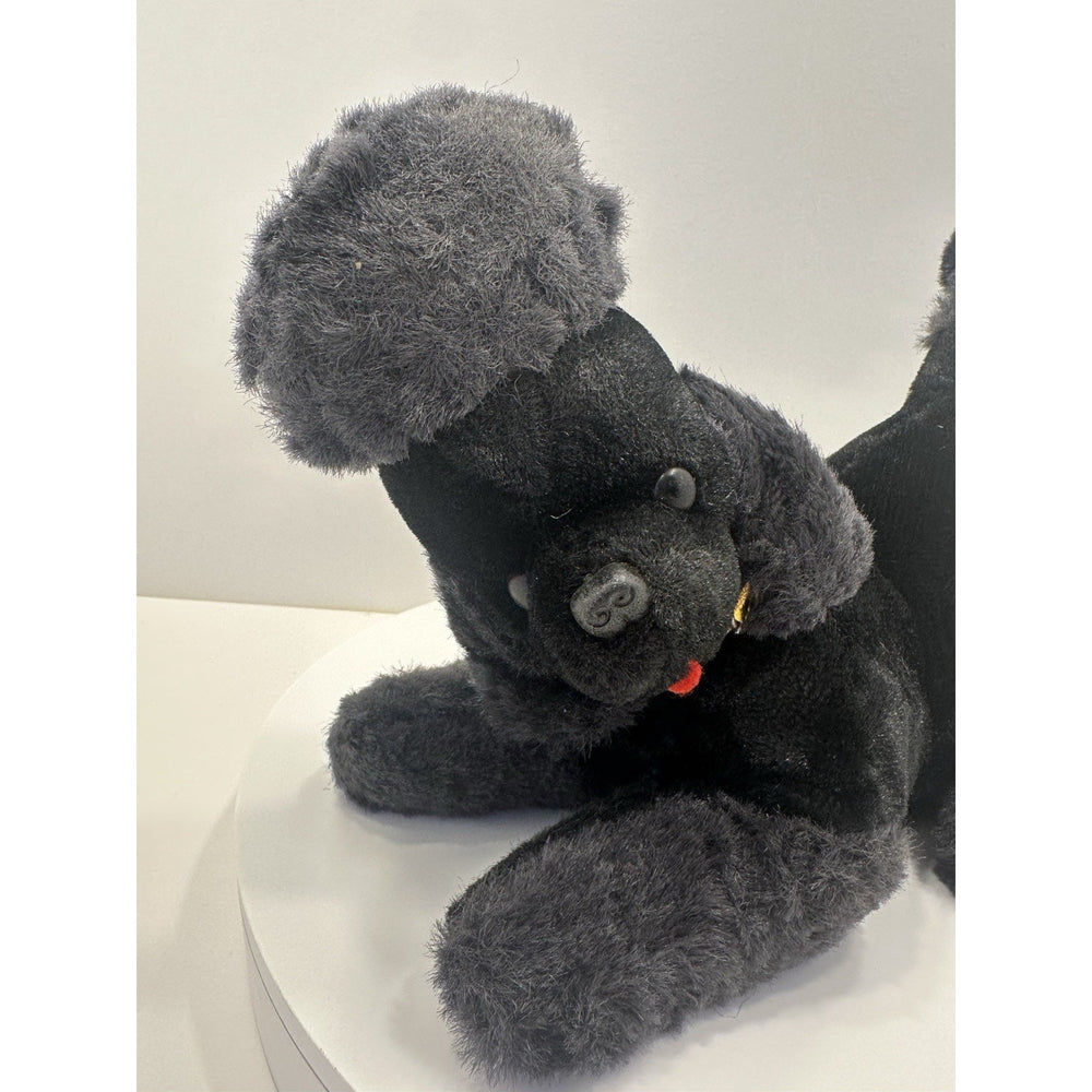 VINTAGE *NEW* 1960's Four Star AM Stuffy Micro Transistor Radio Black Poodle Dog