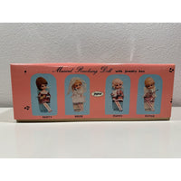 VINTAGE *NEW*1960's Jaymar Musical Revolving Doll w/Jewelry Box