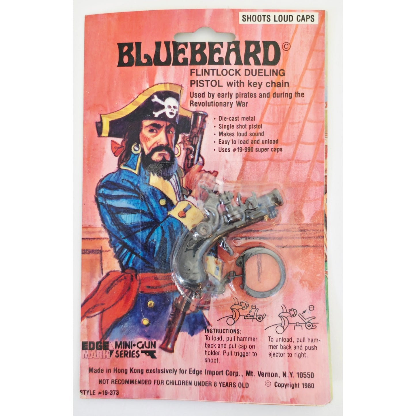 VINTAGE *NEW* 1970's Bluebeard Dueling Toy Pistol