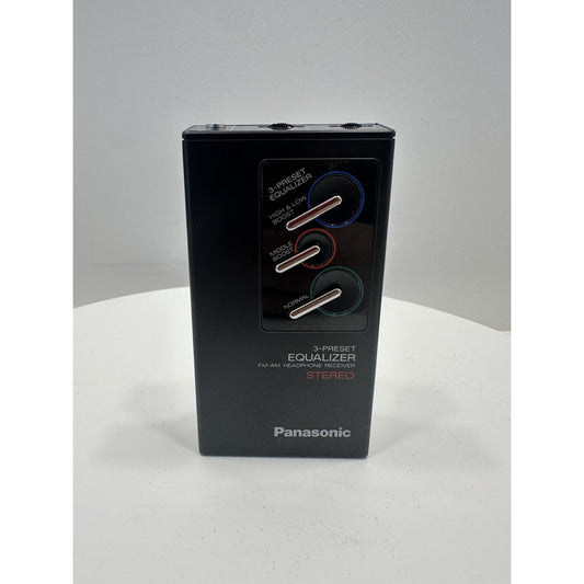 VINTAGE *PRISTINE* 1980's Panasonic RF-11 Portable AM/FM Radio Walkman