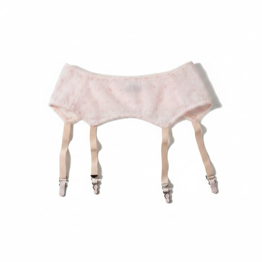 VINTAGE *NEW* 1950's Women's Light Pink Garter w/Flowers Size M
