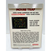 ColecoVision 1982 Mouse Trap Video Game NOS Sealed Unsold Dealer Stock
