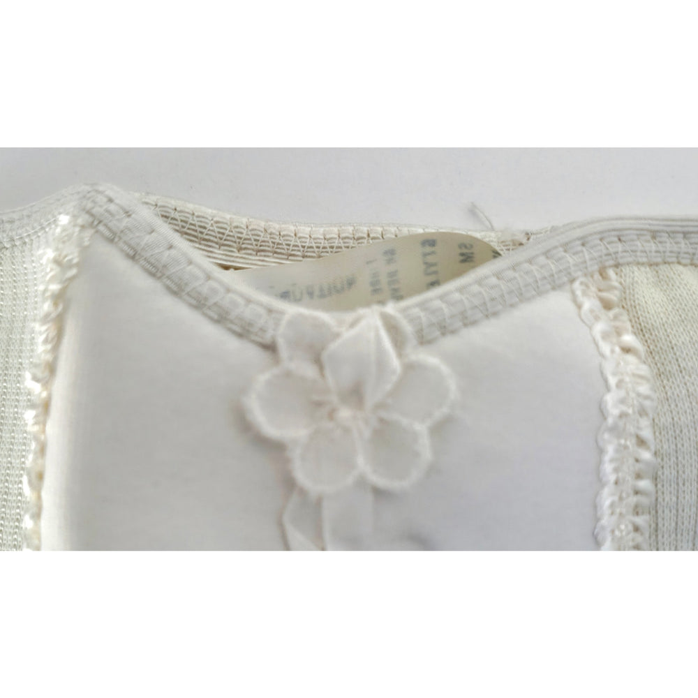 VINTAGE *NEW* 1960's Empire Foundation Women's Cream Girdle with Garter Size S