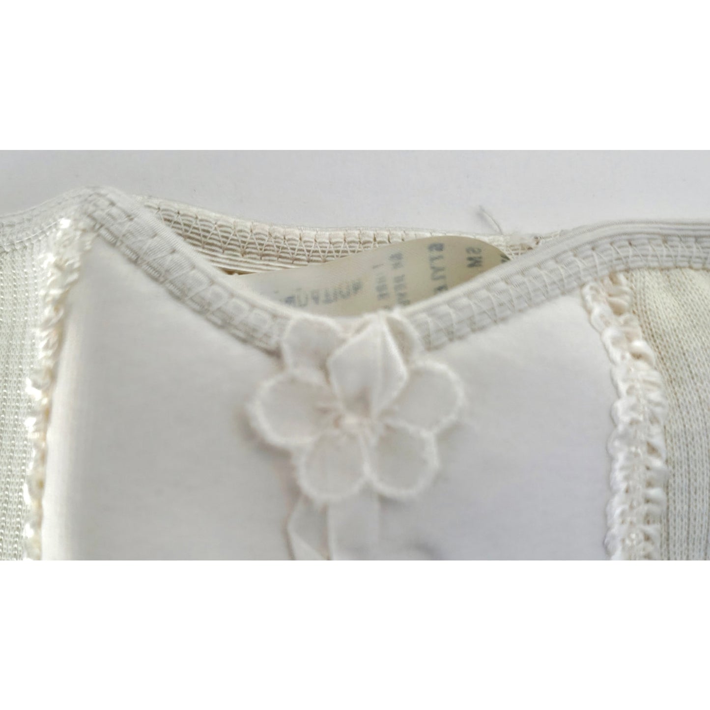 VINTAGE *NEW* 1960's Empire Foundation Women's Cream Girdle with Garter Size S
