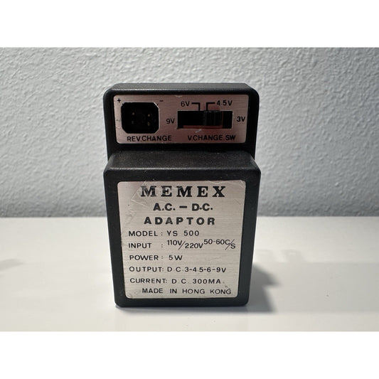 VINTAGE *NEW* Memex AC/DC Power Adapter 110V/220V 5W DC300MA