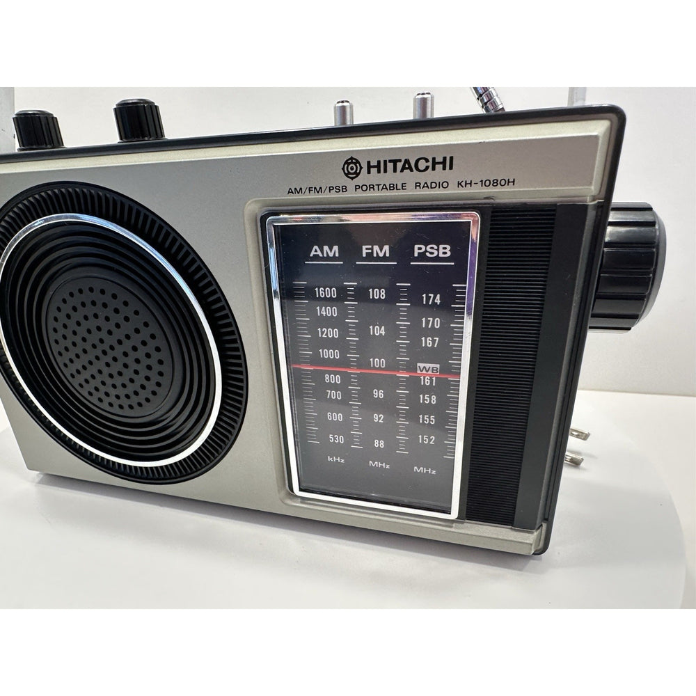 VINTAGE *NEW* 1980's Hitachi KH-1080H AM/FM/PSB 3-Band Portable Radio