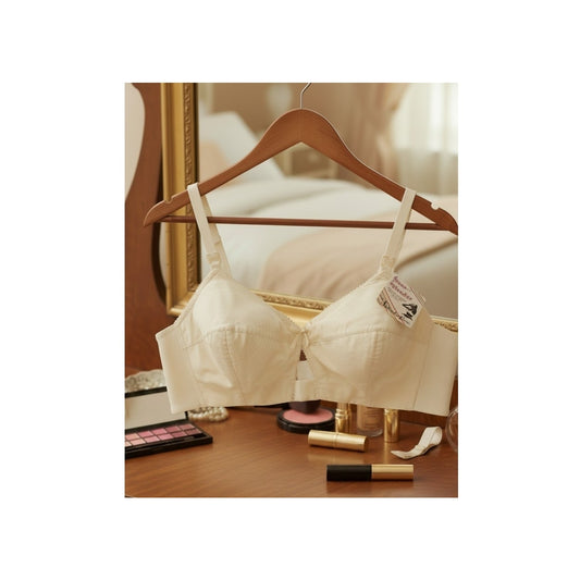 VINTAGE *NEW* 1960's Splendor Form Women's Cream Bullet Bra Size 36B