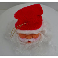 VINTAGE *NEW* 1970's Musical Santa Claus Ornament Plays Christmas Carols