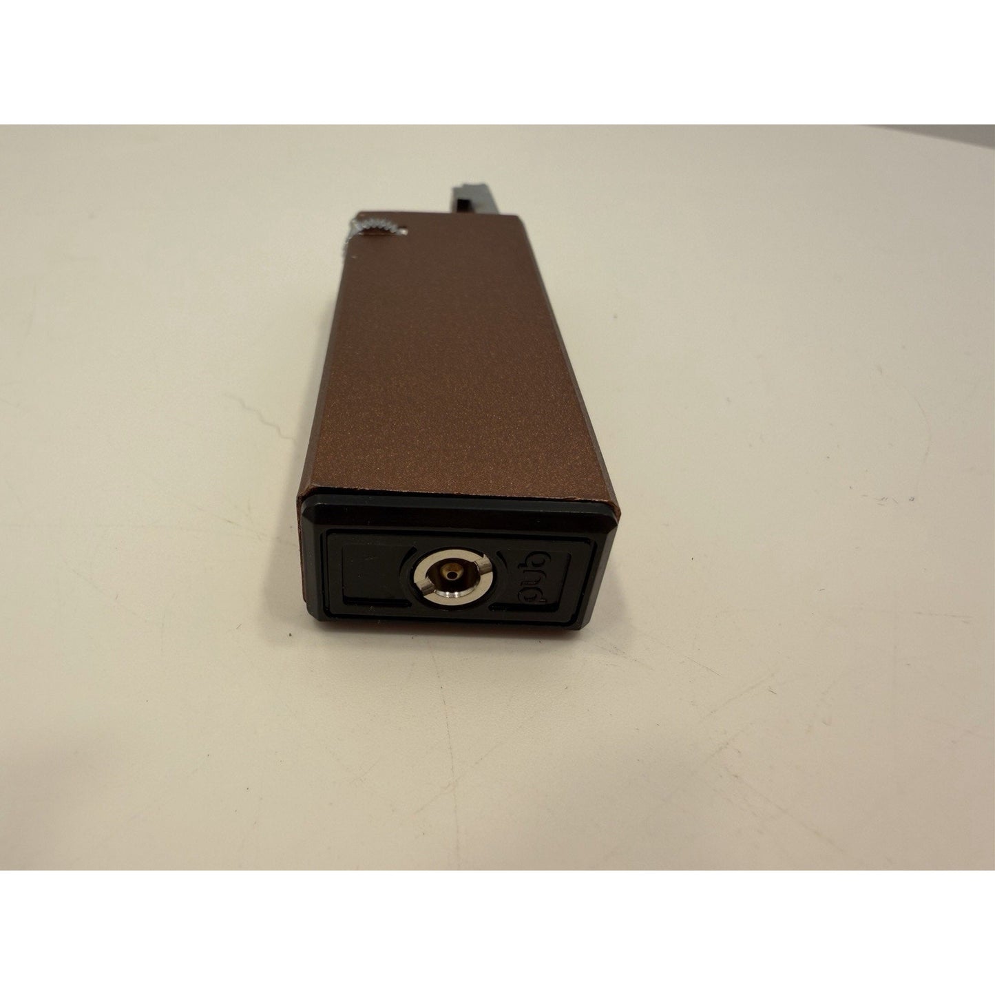 VINTAGE *NEW* 1950's Capri w/Design Brown/Silver Butane Japanese Lighter