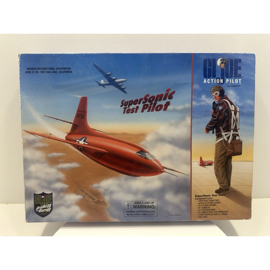 VINTAGE 1997 Hasbro GI Joe Convention Super Sonic Test Pilot