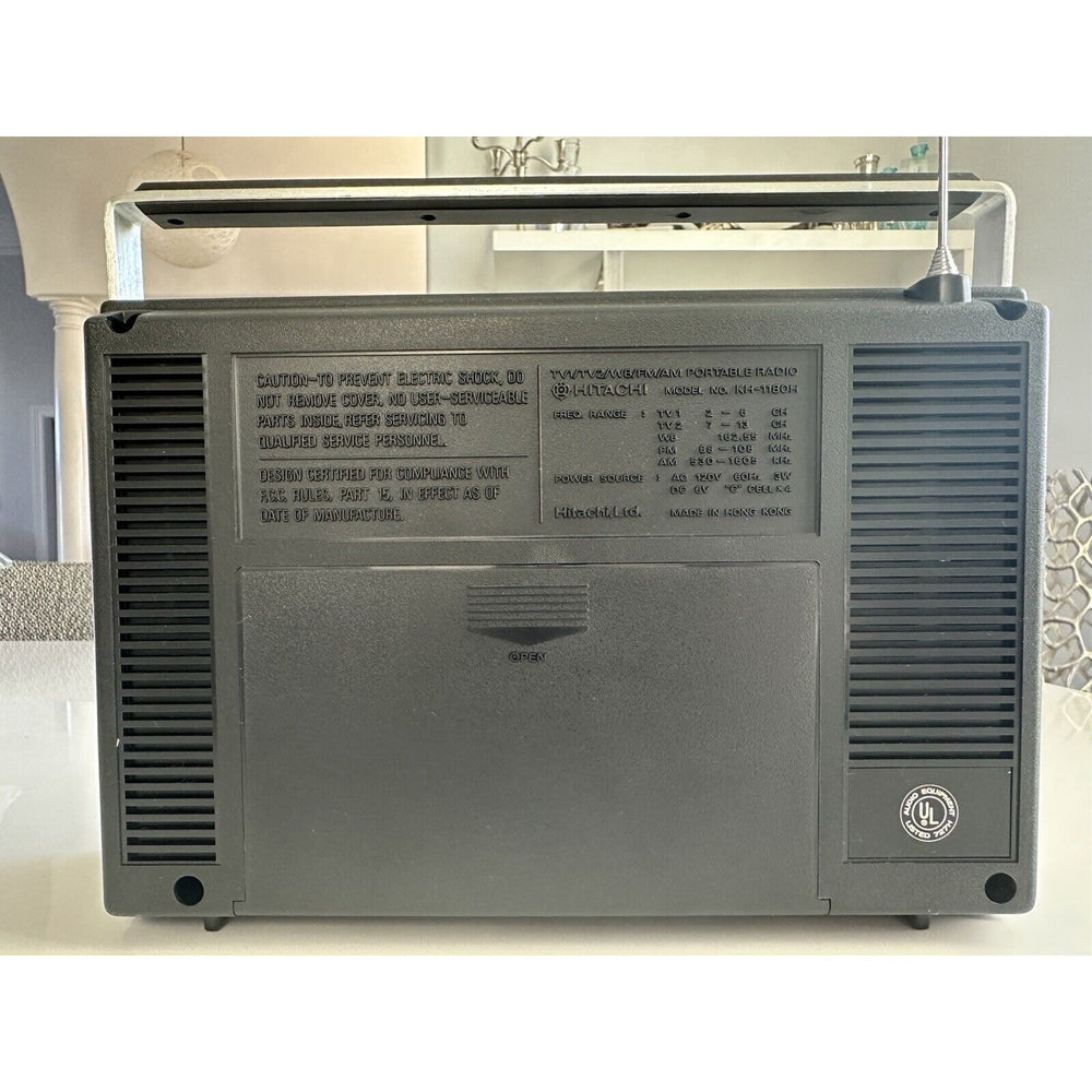 VINTAGE *NEW* 1980's Hitachi KH-1180H AM/FM TV1TV2 3-Band Portable Radio