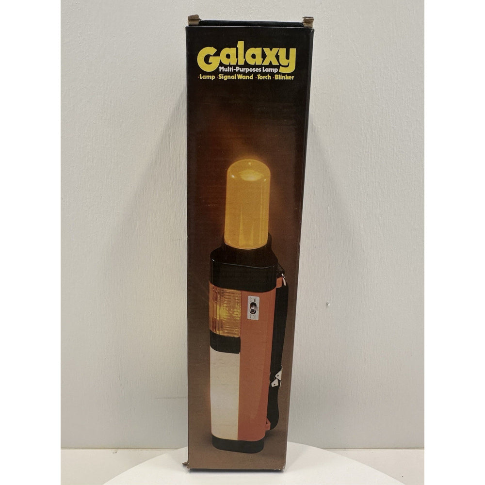 VINTAGE *NEW* 1970's GALAXY Multi-Purpose Lamp Emergency Signal Wand Torch Blinker