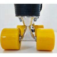 VINTAGE *NEW* 1970's Hot Shot Vinyl Men's Size 9 Demi-Boot Roller Skates