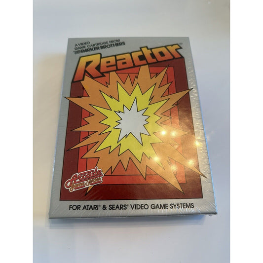 VINTAGE *NEW* Reasctor for Atari 2600 Rare and Unique Upside Down Back Box