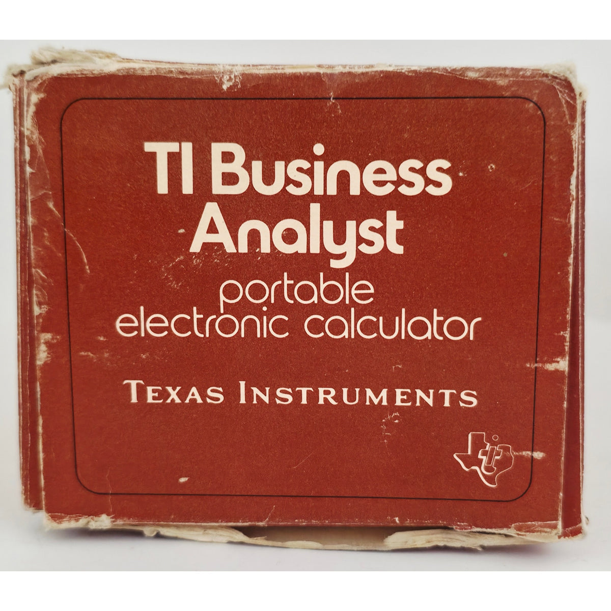 VINTAGE *PRISTINE* 1976 1st Generation Texas Instruments Business Analyst Portable Electronic Calculator