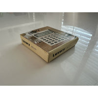 VINTAGE *NEW* Gold Micro Mini Luxury LCD Calculator