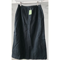 VINTAGE *NEW* 1960's  Women's Black Straight Skirt Size 10 (M)