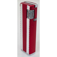 VINTAGE *NEW* 1950's Kron Imperial Red and Silver Lighter Japan
