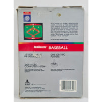 Atari 2600 1982 Baseball Video Game NOS Open Box with Wear Unsold Dealer Stock