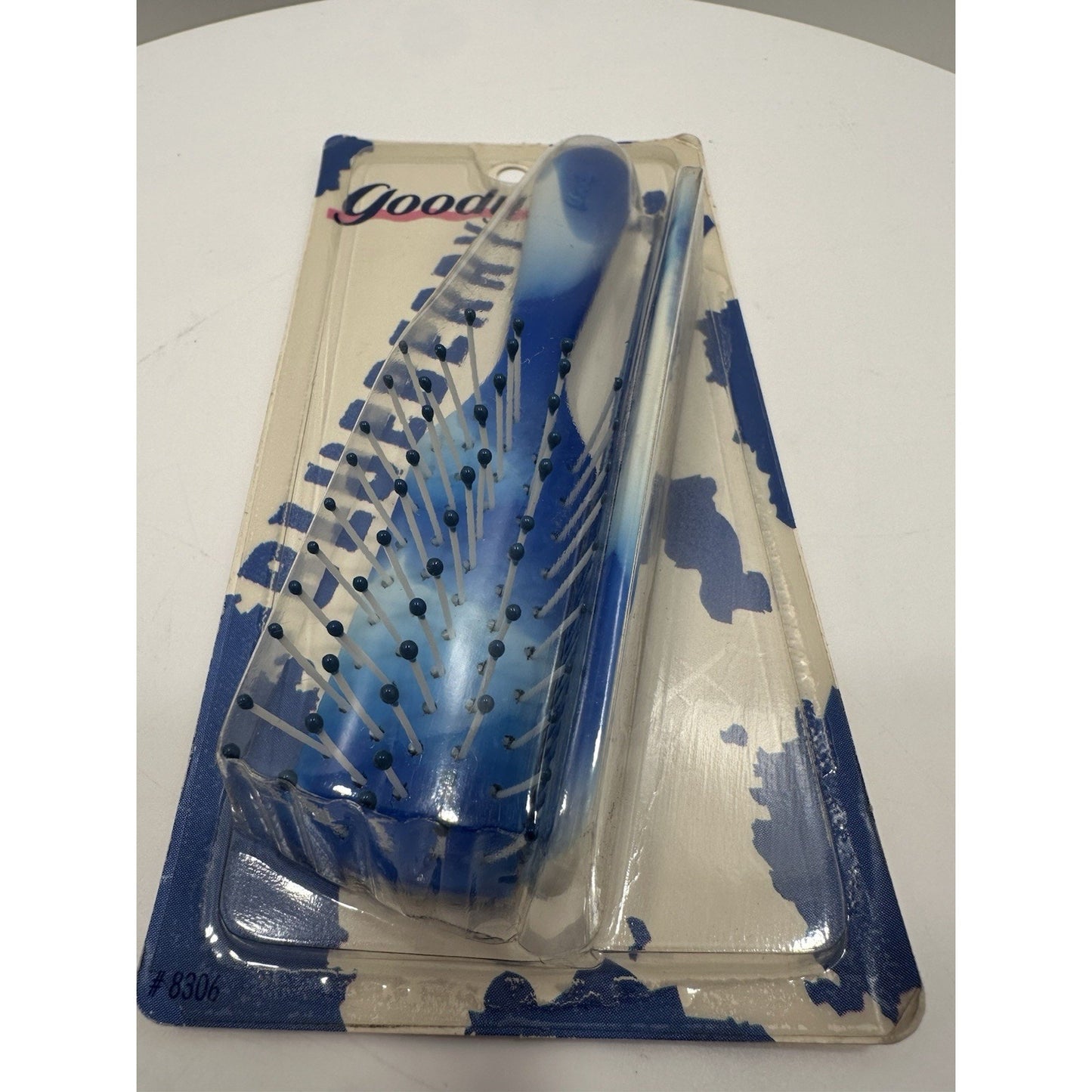 VINTAGE *NEW* 1990 Goody #8306 Purse-Size Brush & Comb Set - Blueberry