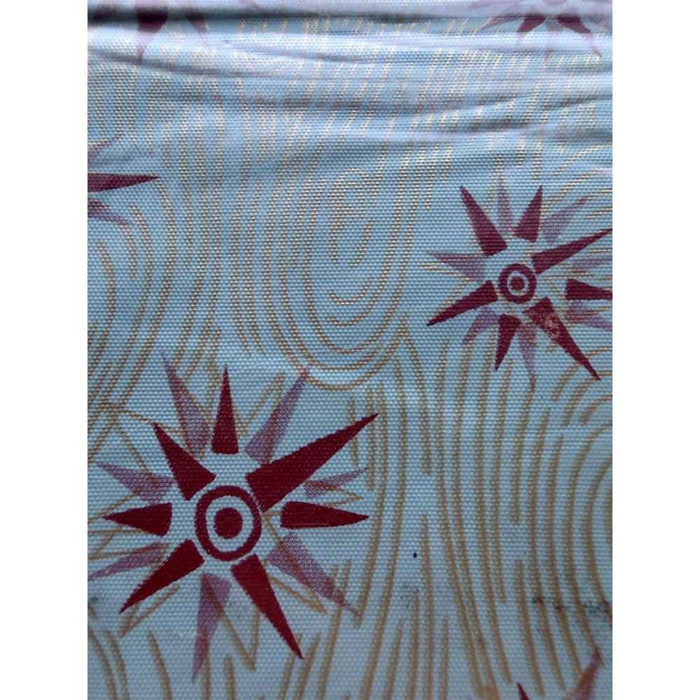 VINTAGE *NEW* 1960's Heavyweight Plastic 52" X 52" Tablecloth USA