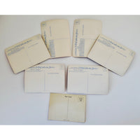 VINTAGE *NEW* 1960's 3-D Collector Series Super Dimension Postcards Set of 7
