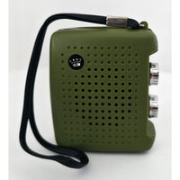 VINTAGE *NEW* 1970's Four Star FS-7 Green Solid State AM Transistor Radio