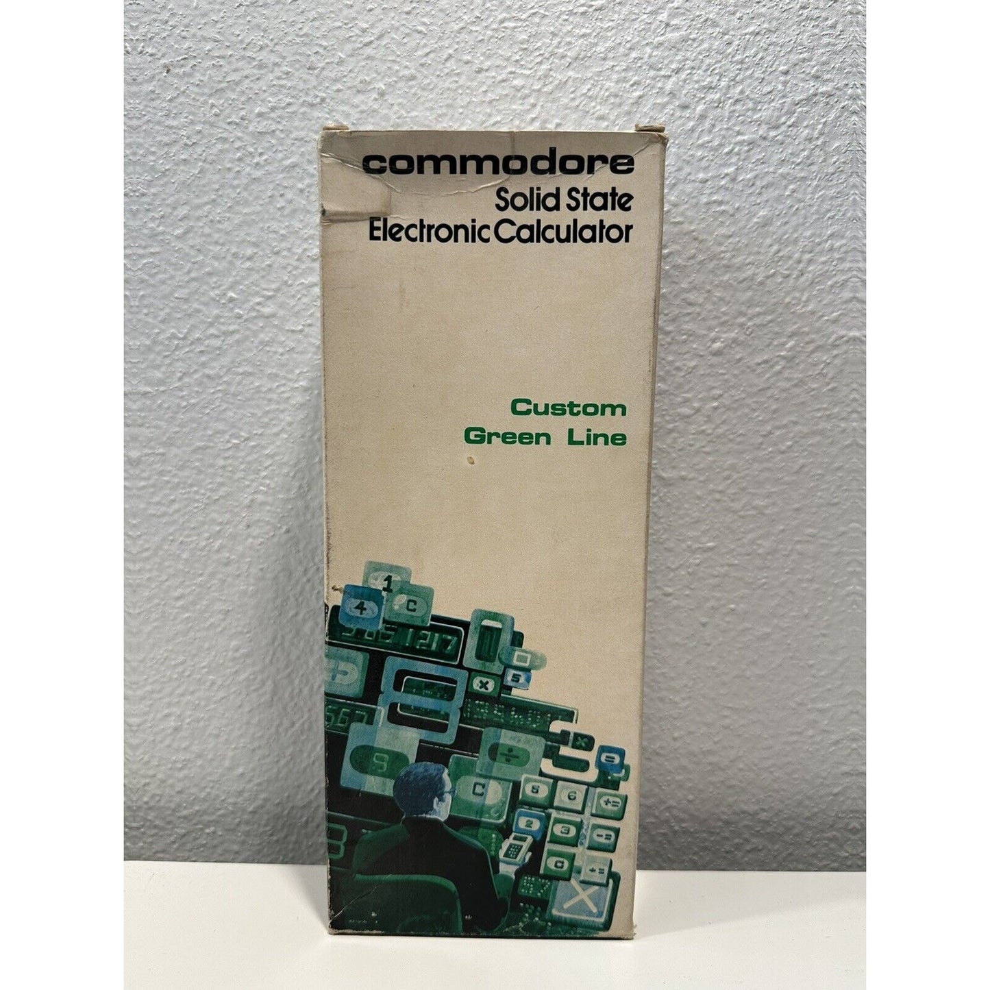 VINTAGE *PRISTINE* COMMODORE Electronic Calculator Model GL-986R