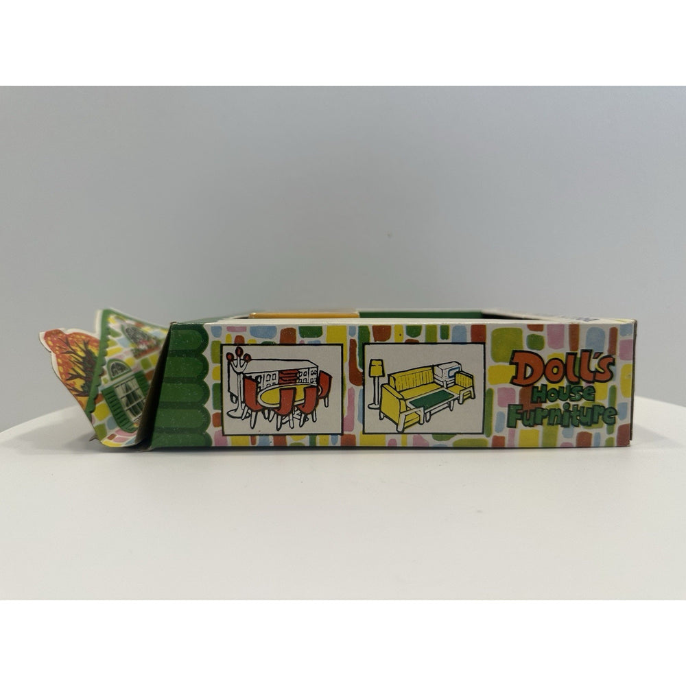 VINTAGE *NEW* 1970's Kitchen Dollhouse Furniture Set