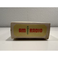VINTAGE *NEW* 1960's Crown Transistor AM Pocket Radio British Design Hong Kong