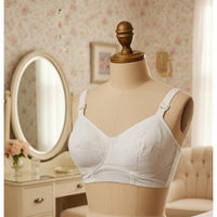 VINTAGE *NEW* 1960's Miss Peachtree Women's White Bullet Bra Size 36C