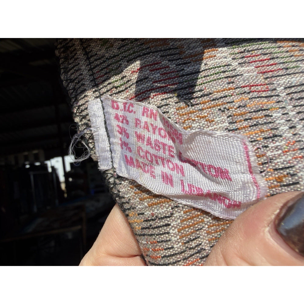 VINTAGE *PRISTINE* 1960's Buck Lebanese Velvet Tapestry