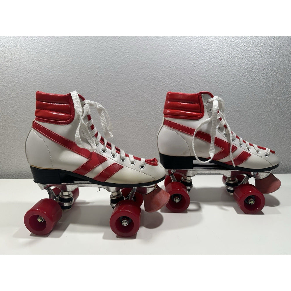 VINTAGE *New* 70's Hot Shot Vinyl Demi-Boot Roller Skates-MN'S 6/W 8 Movie