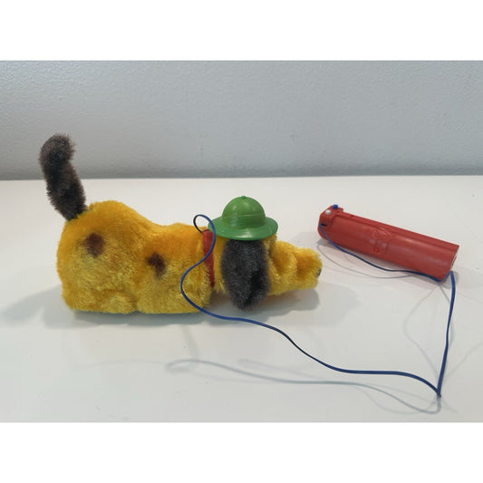 VINTAGE *NEW* 1960's Nosey Sniffy Puppy Dog Remote Control Battery-Operated Toy