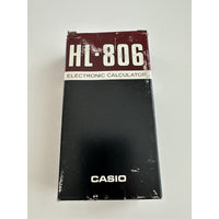 VINTAGE *NEW* Casio HL-806 Electronic LCD Calculator