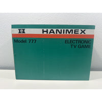 VINTAGE *NEW* Hanimex 777 Video Game Console Tennis Hockey Squash