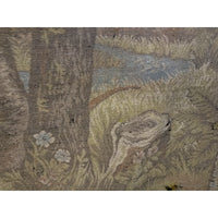 VINTAGE *PRISTINE* 1960's The Covey Of Quail Moroccan Velvet Tapestry