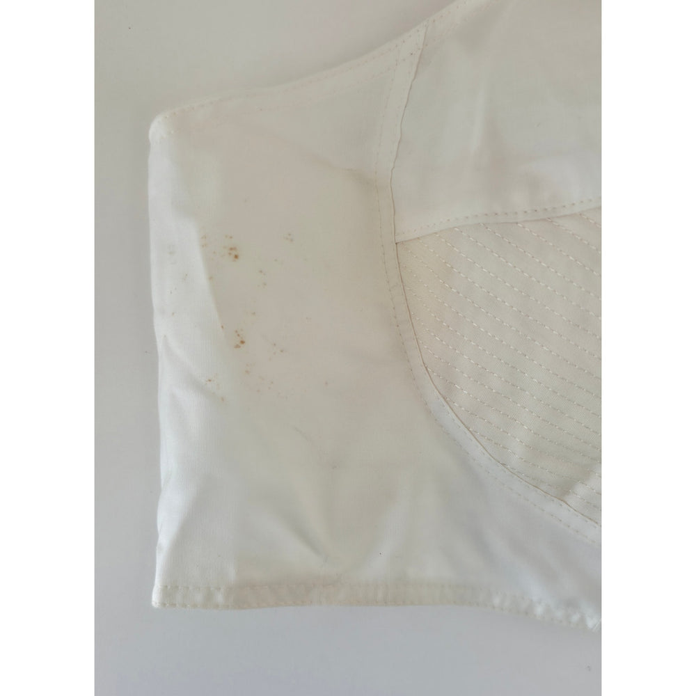 VINTAGE *PRISTINE* 1960's Miss Peachtree Women's White Cotton Bra Size 40C